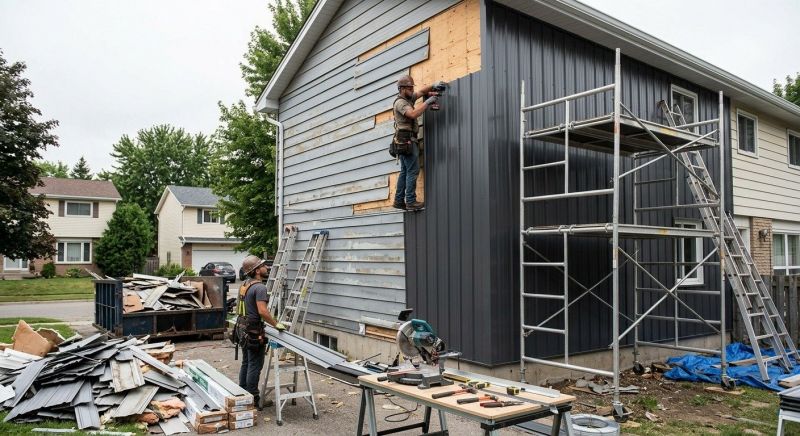 Aluminium Siding Installation in Andover, MA