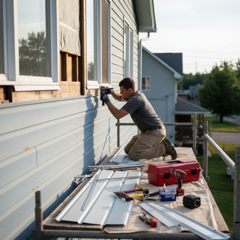 Aluminium Siding Installation in Bedford, NH