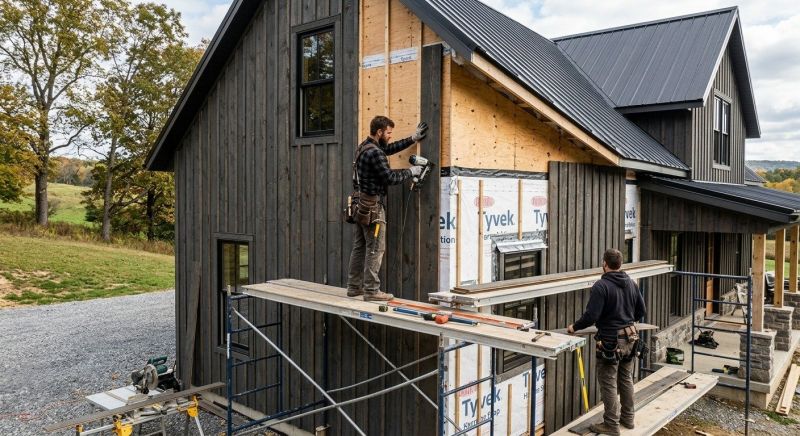 Barn Siding Installation in Epping, NH