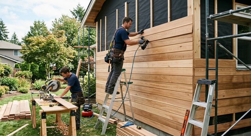 Barn Siding Installation in Londonderry, NH