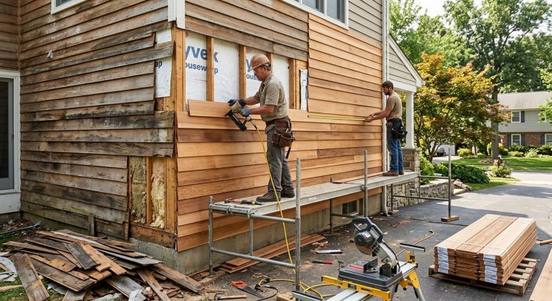 Barn Siding Installation in Newburyport, MA
