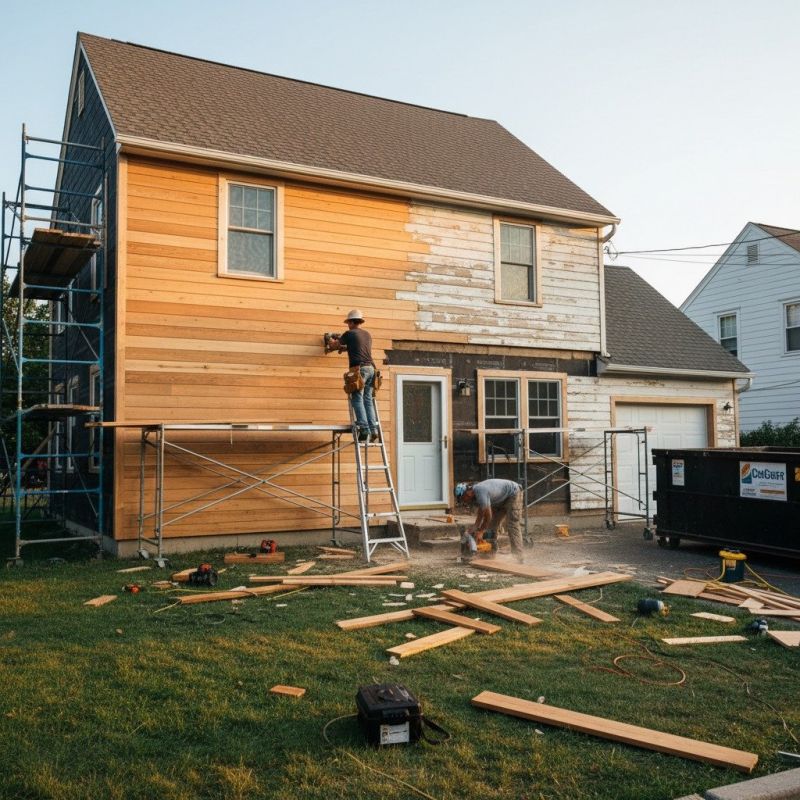 Barn Siding Replacement in Salisbury, MA