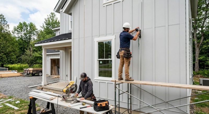 Batten Siding Installation in Raymond, NH