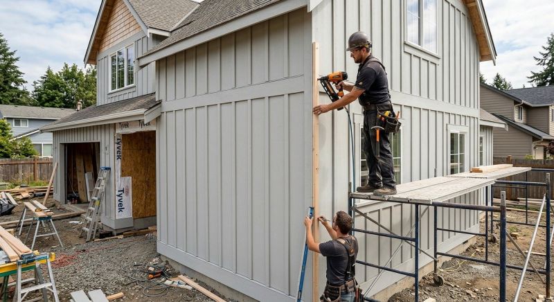 Batten Siding Installation in Wilton, NH
