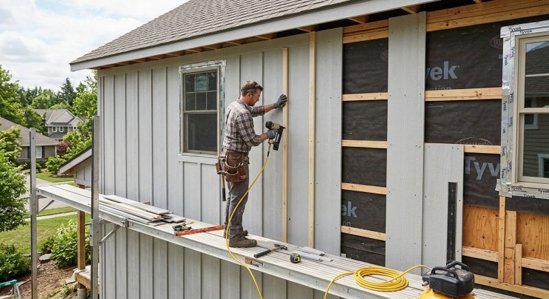 Board And Batten Installation in Litchfield, NH