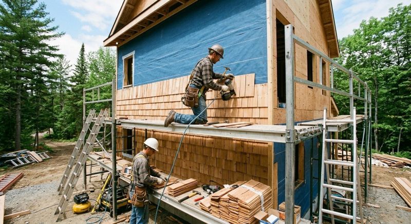 Cedar Siding Installation in Dunstable, MA