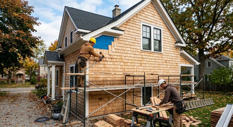 Cedar Siding Installation in New Boston, NH