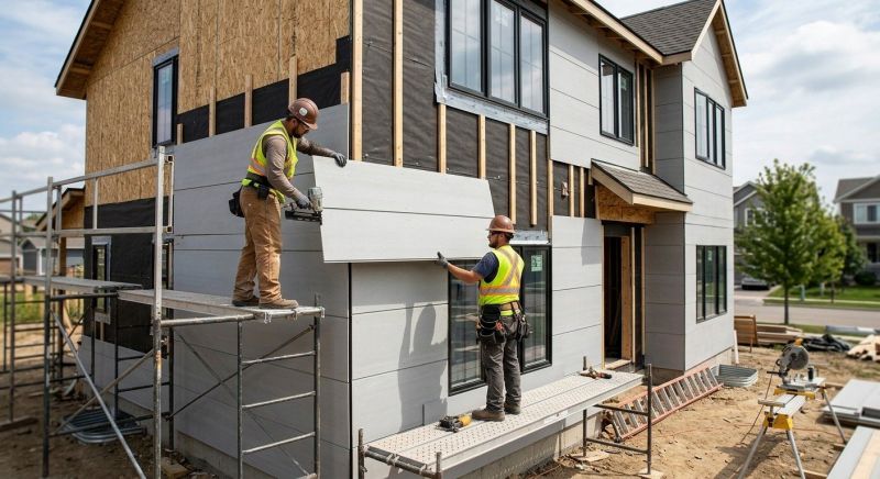 Cement Siding Installation in Litchfield, NH