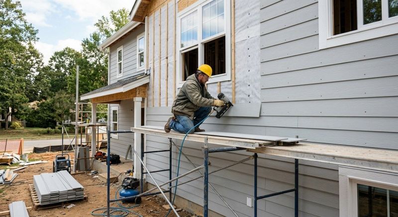 Cement Siding Replacement in Nottingham, NH
