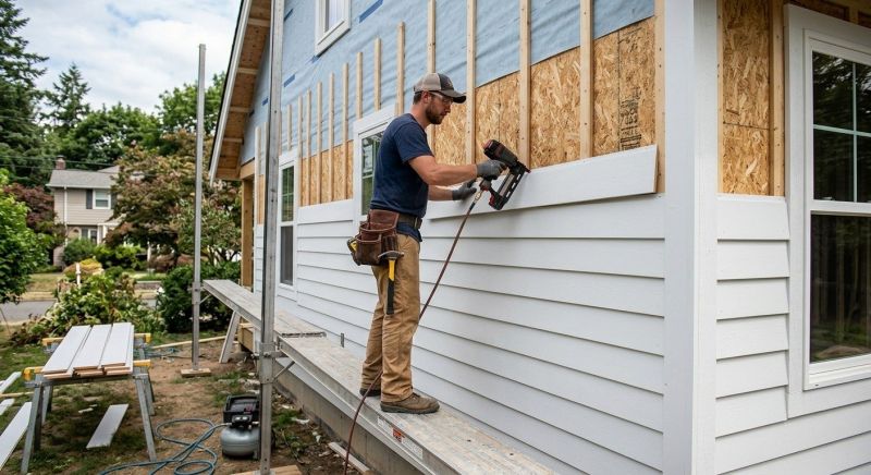 Clapboard Siding Installation in Rockingham County, NH