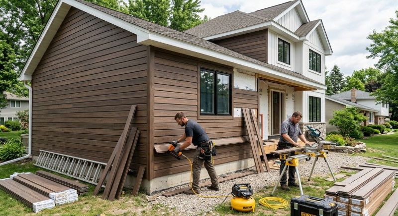 Composite Siding Installation in North Andover, MA