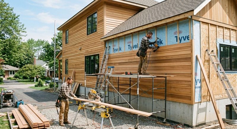 Engineered Siding Installation in Bow, NH