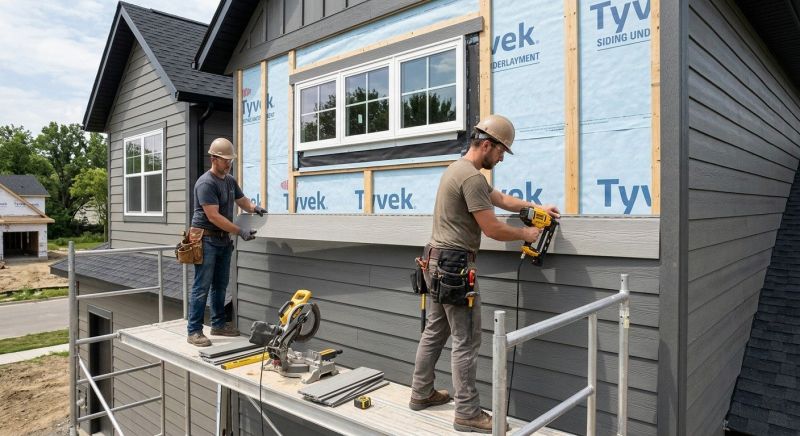 Engineered Siding Installation in Boxford, MA