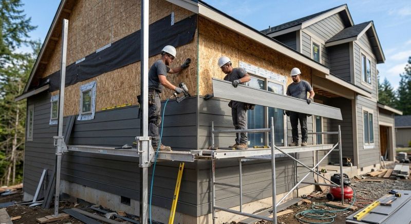 Engineered Siding Installation in Georgetown, MA