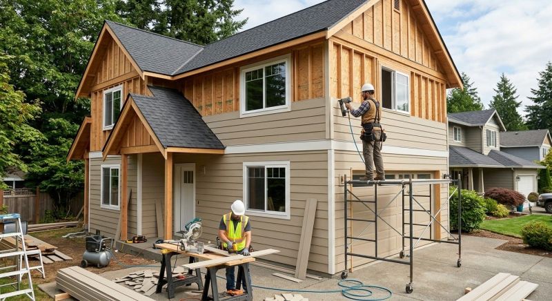 Facade Cladding Installation in Rockingham County, NH