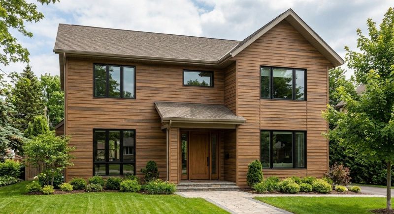 Faux Wood Siding Installation in Topsfield, MA
