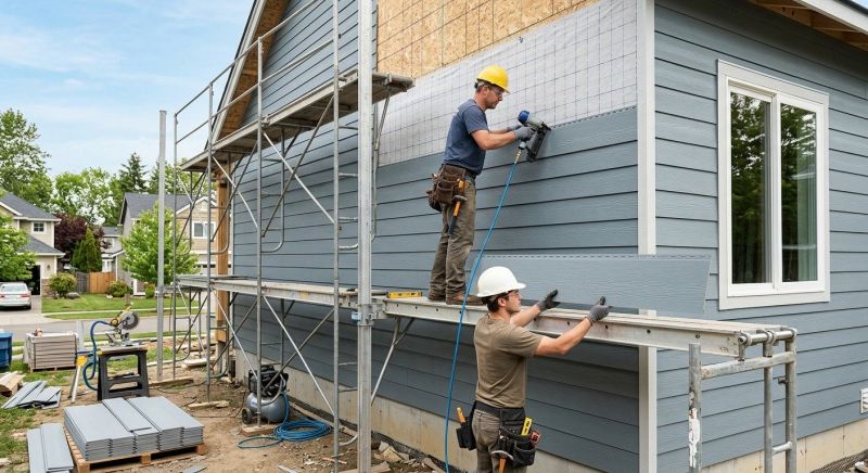Fiber Cement Installation in Danville, NH
