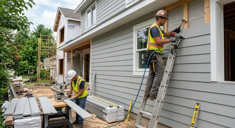 Fiber Siding Installation in Durham, NH
