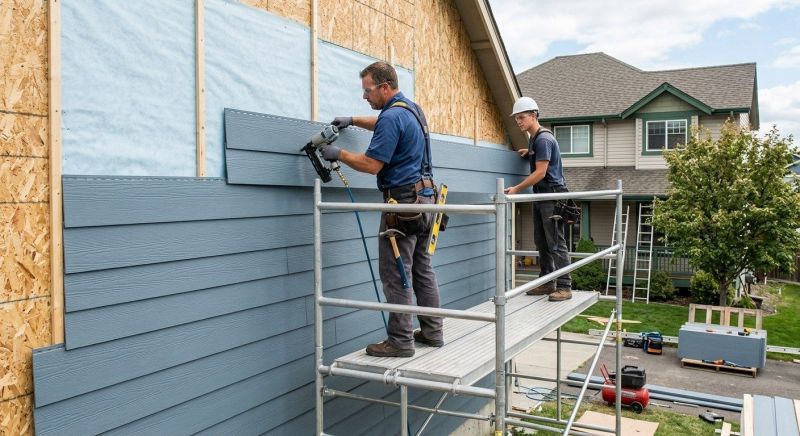 Fiber Siding Installation in Salem, NH