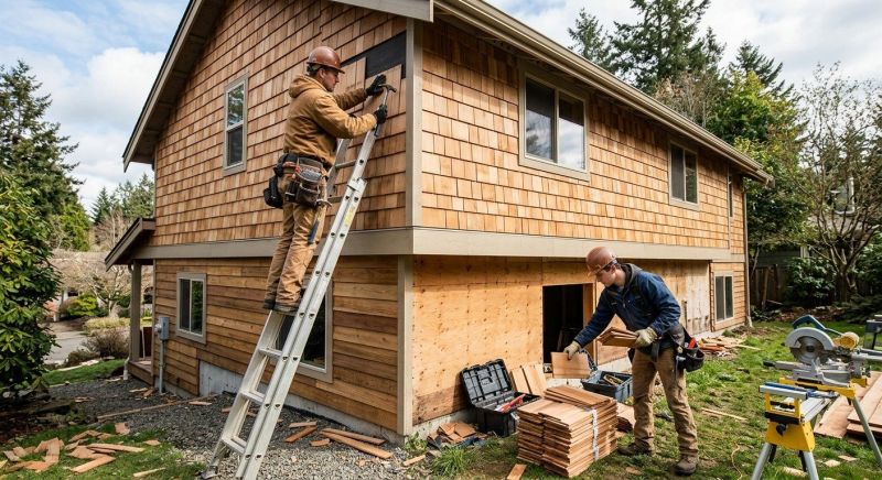 Hardwood Siding Installation in Epping, NH