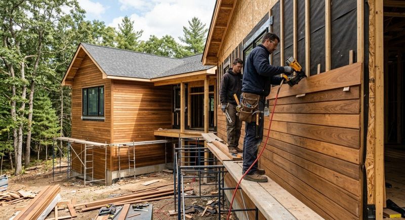 Hardwood Siding Installation in Rowley, MA