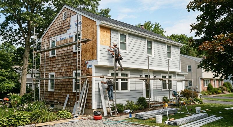 House Siding Installation in Litchfield, NH