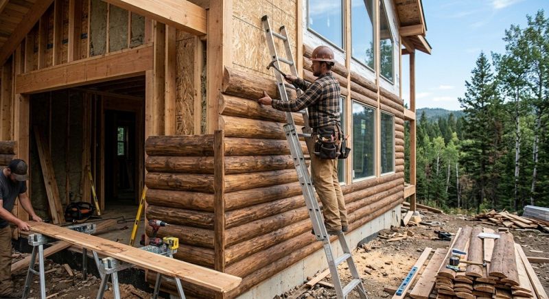 Log Siding Installation in Tewksbury, MA