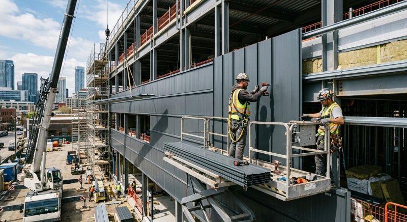 Metal Cladding Installation in Rockingham County, NH