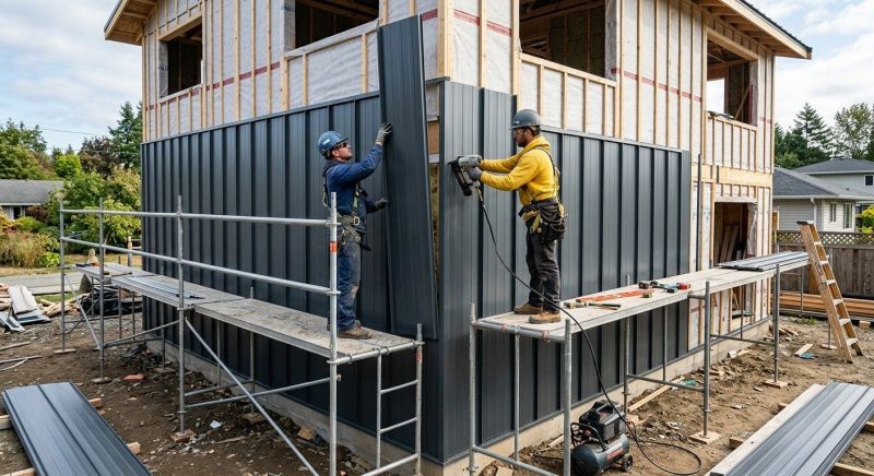 Metal Siding Installation in Amesbury, MA