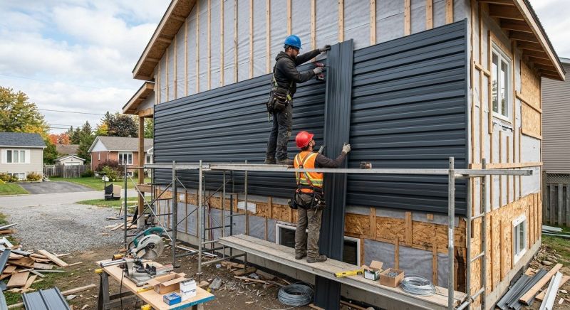 Metal Siding Installation in Amesbury, MA