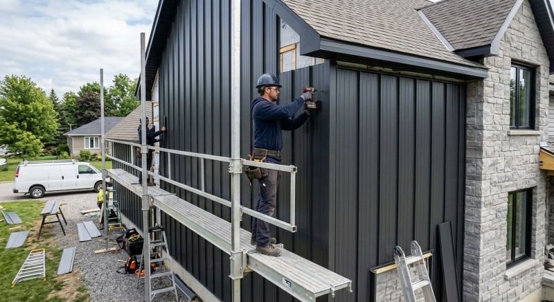 Metal Siding Installation in Billerica, MA