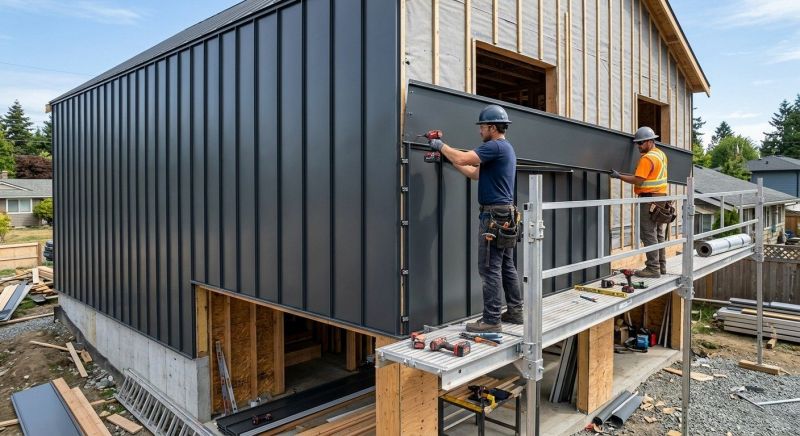 Metal Siding Installation in Danville, NH