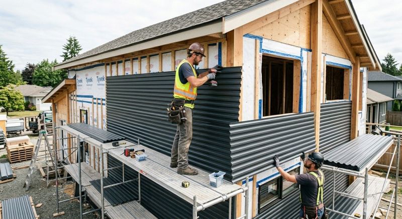 Metal Siding Installation in Nottingham, NH