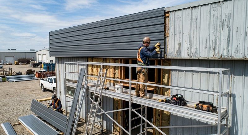 Metal Siding Replacement in Danville, NH