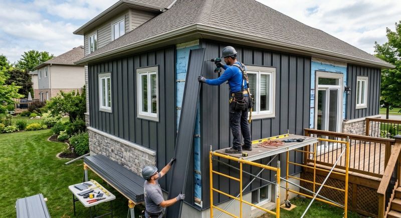 Metal Siding Replacement in North Andover, MA