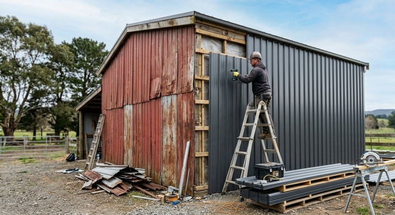 Metal Siding Replacement in Tyngsboro, MA