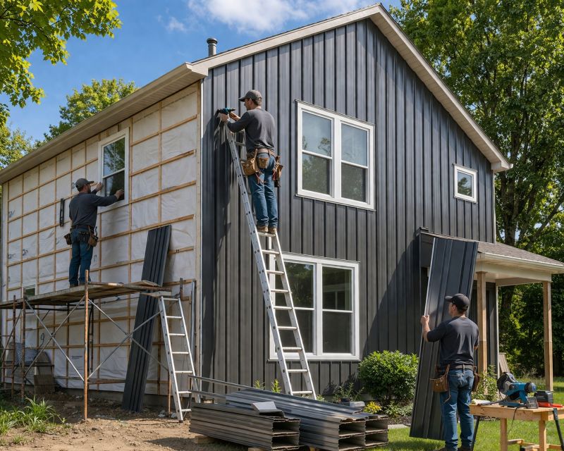 Metal Siding Service in Auburn, NH
