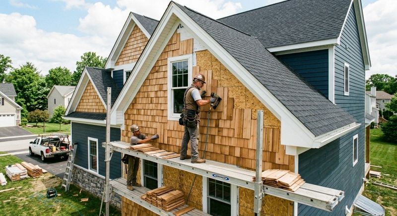 Shake Siding Installation in Hooksett, NH