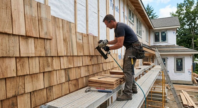 Shake Siding Installation in Topsfield, MA