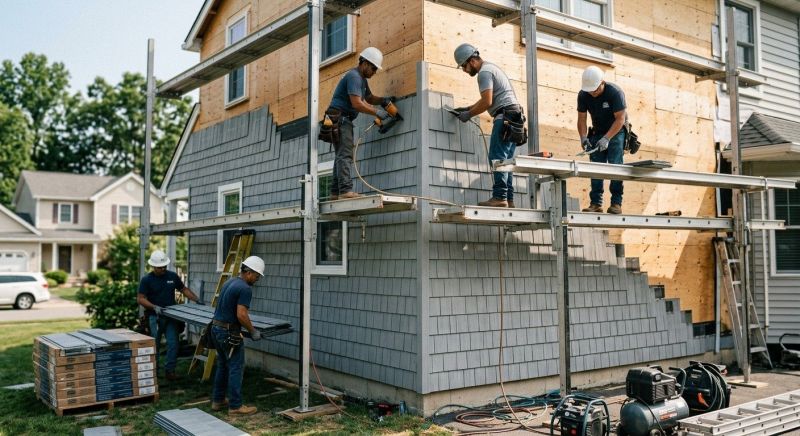 Shingle Siding Installation in Rockingham County, NH