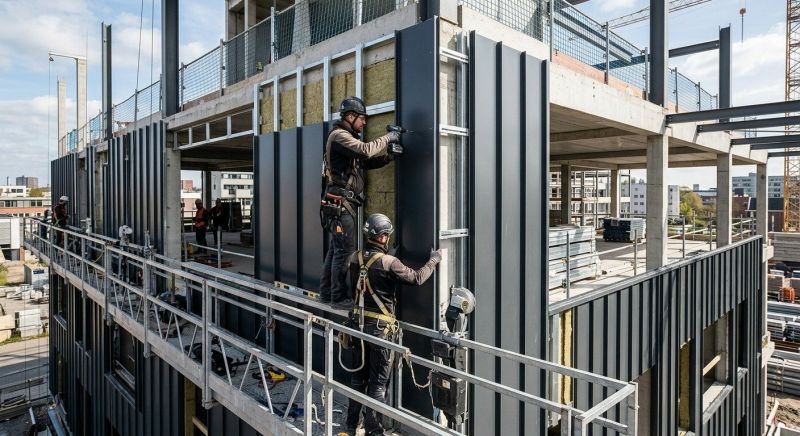Steel Cladding Installation in Rockingham County, NH