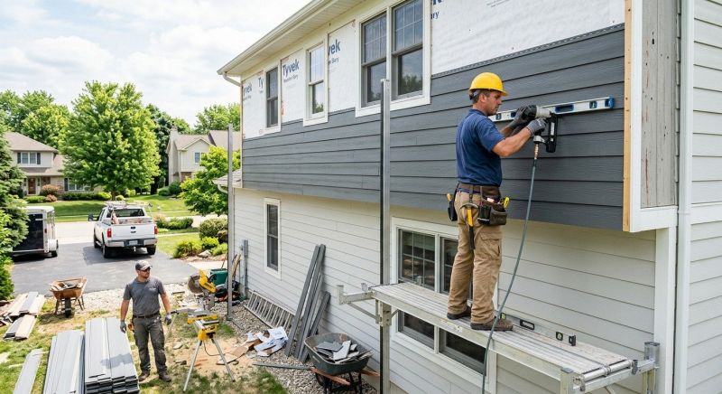 Vinyl Cladding Installation in Rockingham County, NH