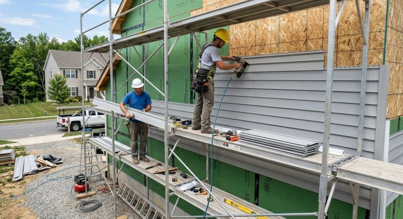 Vinyl Siding Installation in Hampton, NH