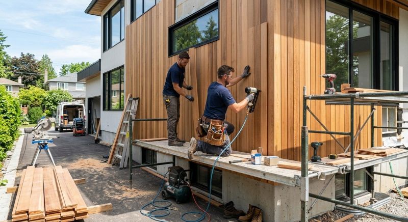 Wood Plank Siding Installation in Rockingham County, NH
