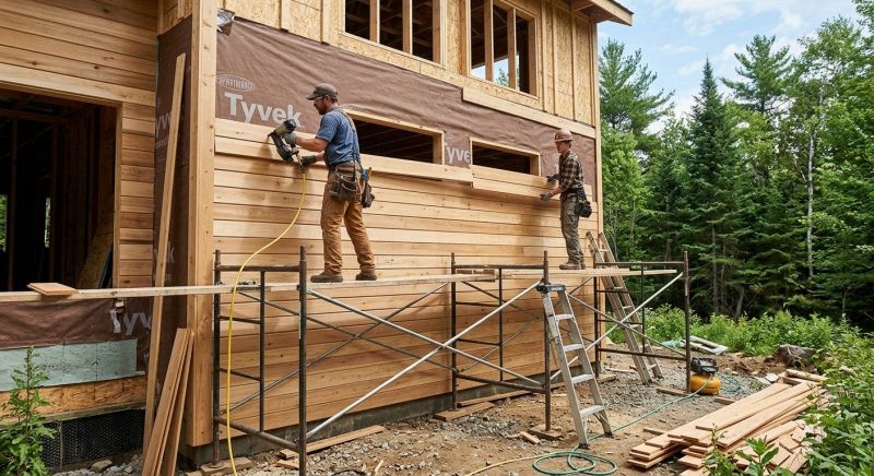Wood Siding Installation in Boxford, MA