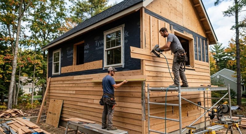 Wood Siding Replacement in Hampton, NH