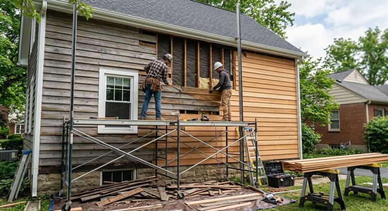 Wood Siding Replacement in Hampton, NH