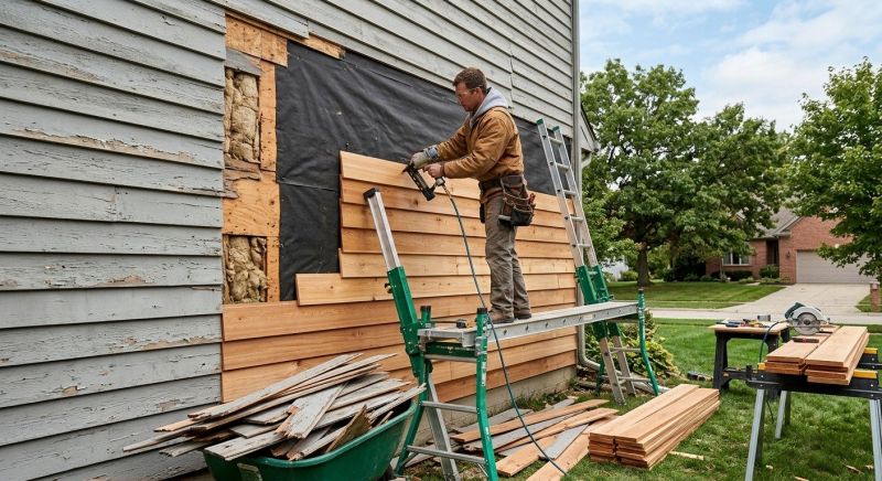 Wood Siding Replacement in Milford, NH