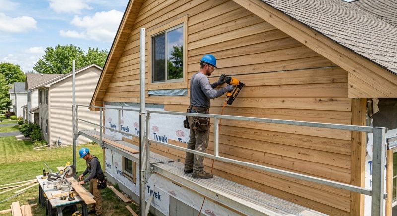 Wood Siding Replacement in Tyngsboro, MA